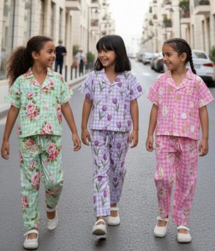 G 5 Girls Pop Corn Top Bottom Set Style-2 (2-8) Y [24Pcs]