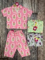 G 5 Girls Pop Corn Top Bottom Set Style-2 (2-8) Y [24Pcs] - Image 3