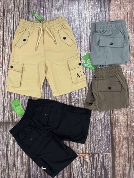 B 9 Boys Cargo Shorts (AT-TIN) 4-14Y [48 Pcs]
