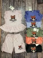 G 8 Girls Fancy Top Bottom Set (1-5) Y [30Pcs]