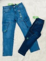 B 15 Boys Six Pocket Jeans Pant (Cross Pocket) 6-16 y  [18 Pcs] - Image 7
