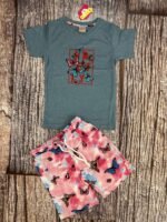 G 18 Girls Butterfly Top Bottom Set (1-5) Y [60 Pcs] - Image 4