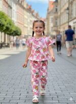 G 22 Girls Pop Corn Top Bottom Set Style-3 (2-8) Y [24 Pcs] - Image 10