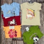 G 23 Girls T Shirt  Set (2-8) Y [20 Pcs]